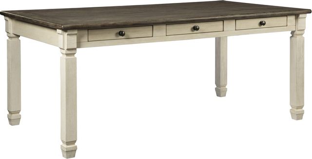 Signature Design by Ashley® Bolanburg Rectangular Two-Tone Dining Room Table