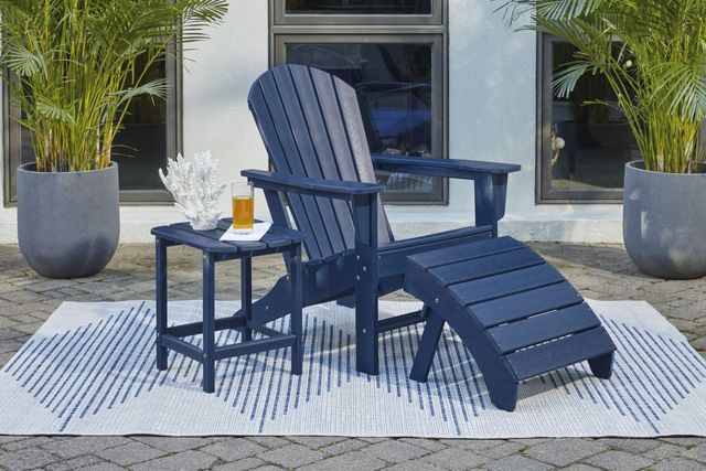 Signature Design by Ashley® Blue Adirondack Chair 3