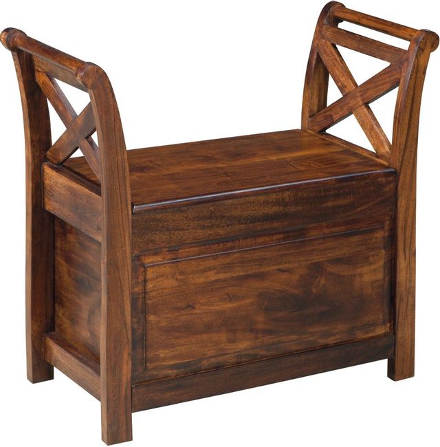 Signature Design by Ashley® Abbonto Warm Brown Bench