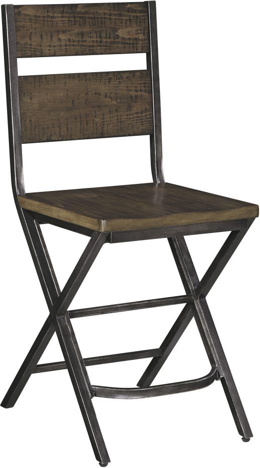 Signature Design by Ashley® Kavara Medium Brown Counter Height Stool